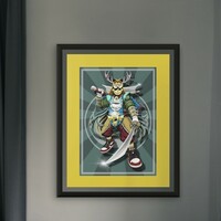 A3 Print by Dhani Barragan "Swoosh Warrior"  - Thumbnail 8