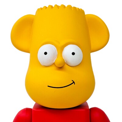 Custom bearbrick 400% by fer mg "eat my brick!"  - Thumbnail 3