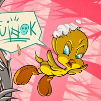 Oversize Print by Dhani Barragan "Rabbit Seasoning"  - Thumbnail 2