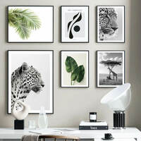 Elegant Leopard Art Print - Thumbnail 2