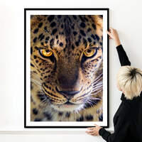 Fierce Leopard Art Print - Thumbnail 1