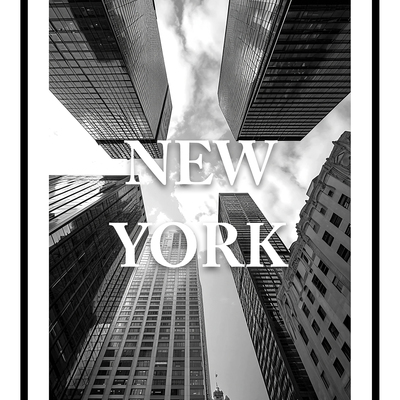 New york skyscraper art print