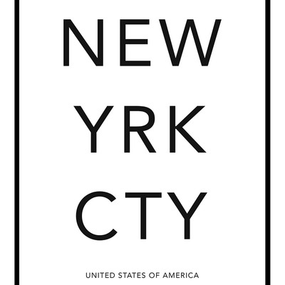 New york city text print - Thumbnail 4