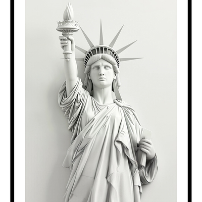 Statue of liberty art print - Thumbnail 3