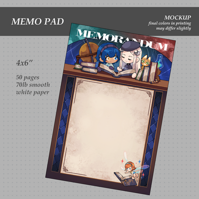 Metaphor refantazio memo pad