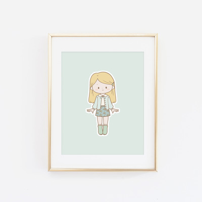 Mint cutie print - Thumbnail 1