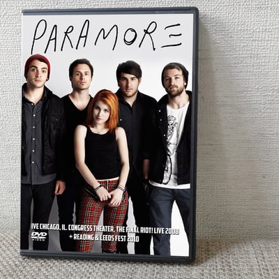 Paramore live chicago, il. congress theater, the final riot! live 2008 + reading & leeds fest 2010 dvd