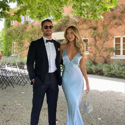 Sexy blue sheath deep v neck prom dress formal dress evening gowns