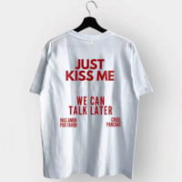 Free Shipping-"JUST KISS ME" TEE - Thumbnail 2