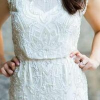 Luxury Bling Beads Crystals Wedding Dress Bridal Dress Wedding Gown - Thumbnail 2