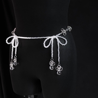 Beaded Bow chainmaille waistchain / bodychain - Thumbnail 1