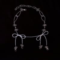 Beaded Bow chainmaille waistchain / bodychain - Thumbnail 4