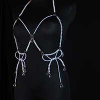 Sherliza Bow Frame Beaded Harness - Thumbnail 1