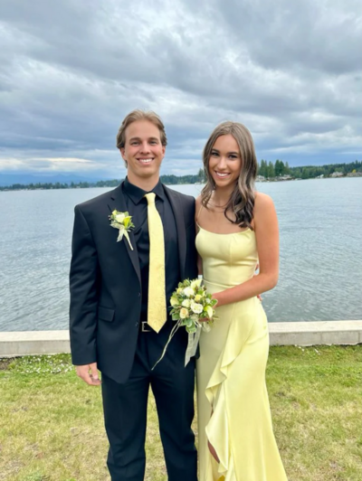 Spaghetti Straps Sheath Satin Light Yellow Ruffles Long Prom Dresses