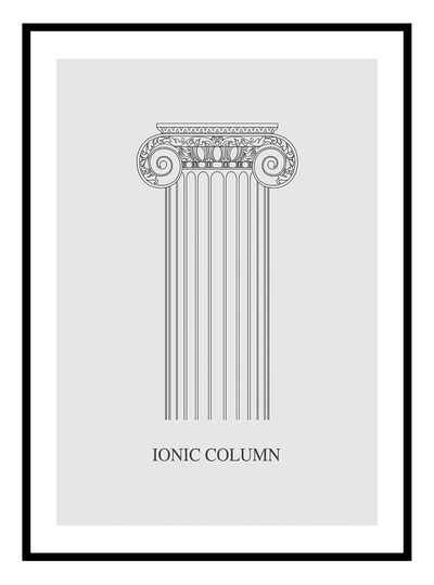 Ionic Column Art Print