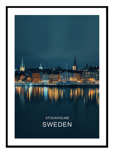 Stockholme, Sweden Art Print