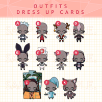 Danganronpa Dress Up Cards - Thumbnail 1