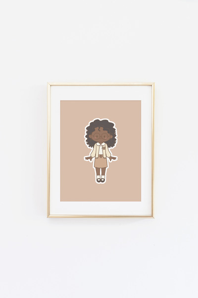 Ginger Cutie Print