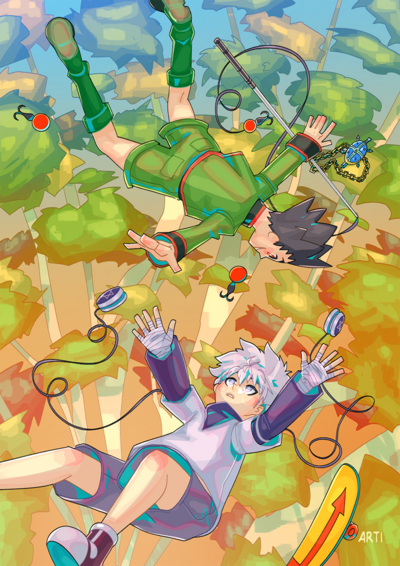 Killua & Gon (HxH) A4 Print