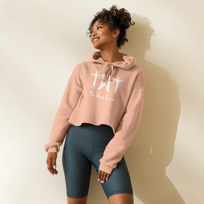 Two Wheel Therapy Womens Crop Hoodie