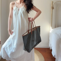 Sexy holiday style hollow backless suspender dress - Thumbnail 3