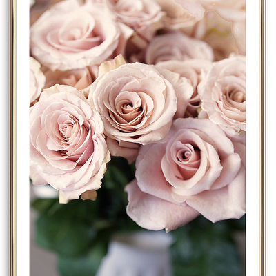 Rose bloom art print