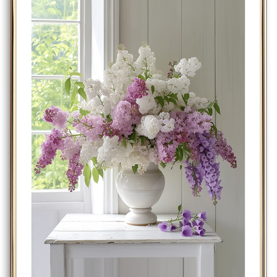 Fresh flowers art print