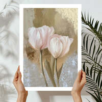 Beautiful Tulips Art Print (B) - Thumbnail 1