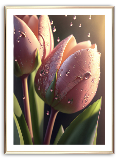Pink Tulip Art Print