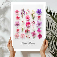 Garden Flowers Art Print (A) - Thumbnail 1