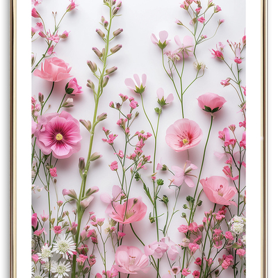 Wild flowers art print