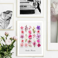 Garden Flowers Art Print (A) - Thumbnail 2