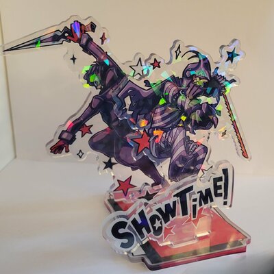 Joker & akechi 5inch triple insert acrylic standee