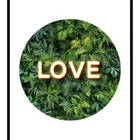 Botanical Love Art Print - Thumbnail 1