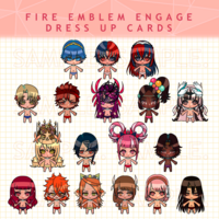 Fire Emblem Engage Dress Up Cards - Thumbnail 2