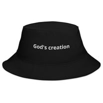 God's creation bucket hat