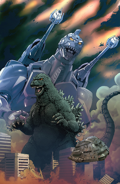 Godzilla Mechagodzilla Cover