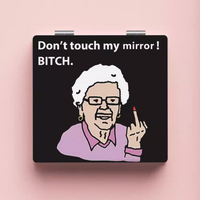 DON'T TOUCH MY MIRROR! BIT*H MARROR  - Thumbnail 1