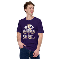 I'm not procrastinating, I'm doing side quests t-shirt Unisex - Thumbnail 14