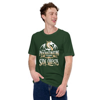 I'm not procrastinating, I'm doing side quests t-shirt Unisex - Thumbnail 36