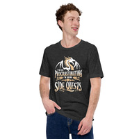 I'm not procrastinating, I'm doing side quests t-shirt Unisex - Thumbnail 44