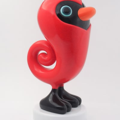 Arttoy "swirl bird" by hiroshi yoshii