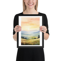 Beautiful Scenery Canvas: Breathtaking Landscape Art for a Serene Ambiance - Thumbnail 1