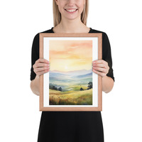 Beautiful Scenery Canvas: Breathtaking Landscape Art for a Serene Ambiance - Thumbnail 3