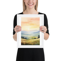 Beautiful Scenery Canvas: Breathtaking Landscape Art for a Serene Ambiance - Thumbnail 5