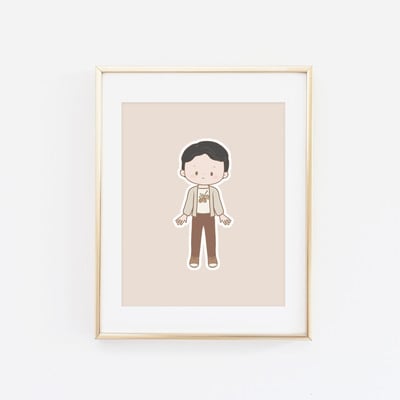 Almond cutie print - Thumbnail 1