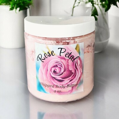 Rose Petal Whipped Body Butter