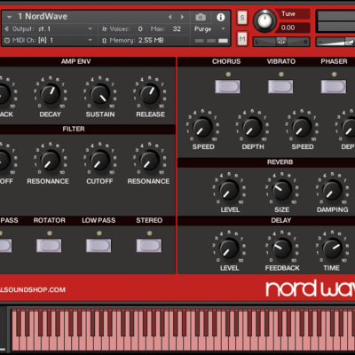 Nord wave kontakt library instrument nki vst software
