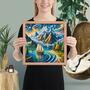 Lagoon  = Framed photo paper poster-2