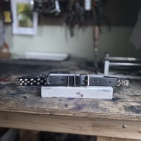 1” wide Studded belt (stud options) - Thumbnail 9